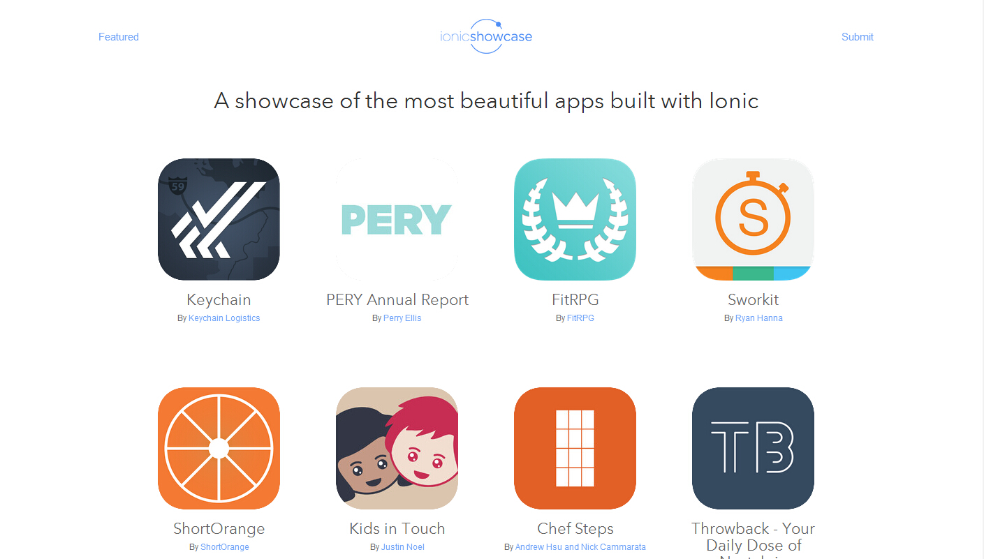 A showcase of the most beautiful apps built with Ionic